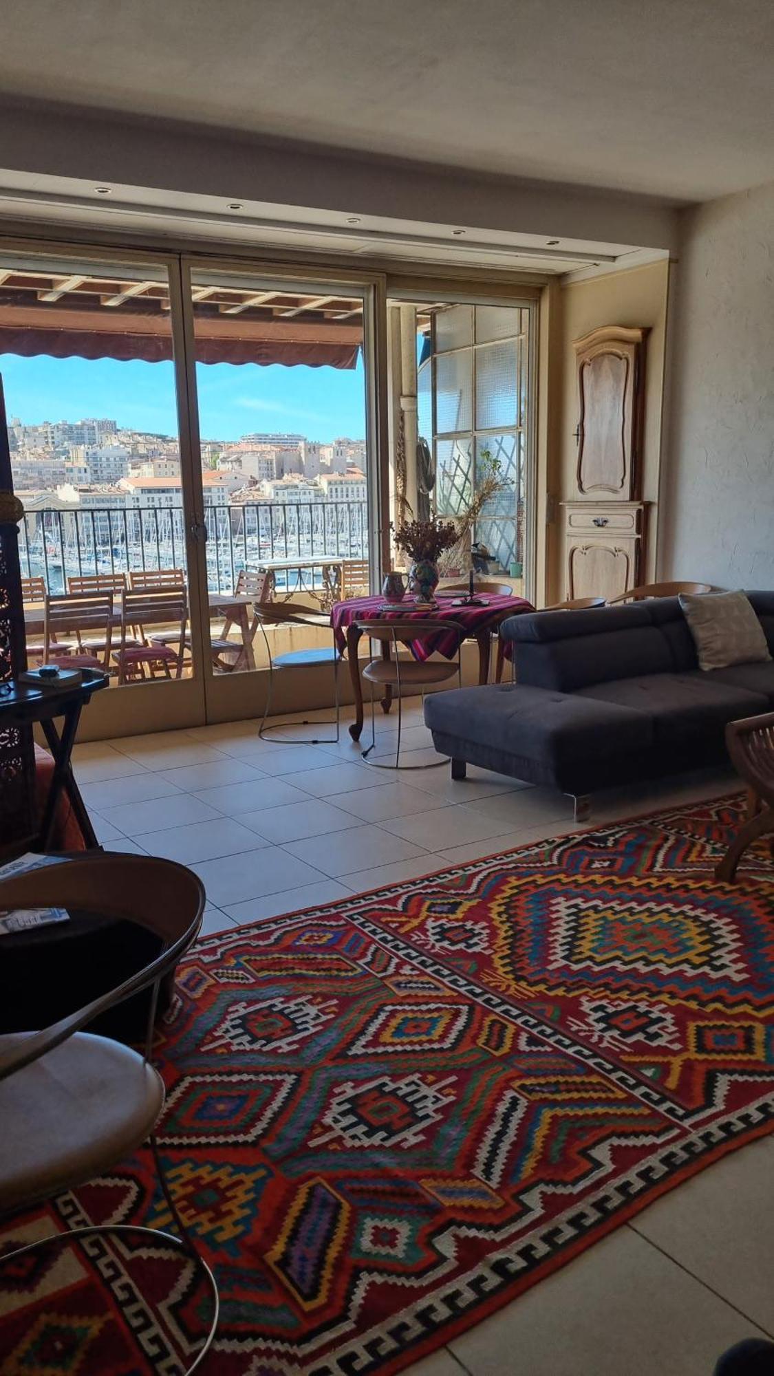 Grand T2 Surplombant Le Vieux Port Marseille Apartment Exterior photo